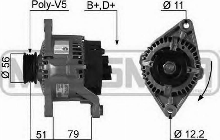 Messmer 210252 - Alternateur cwaw.fr