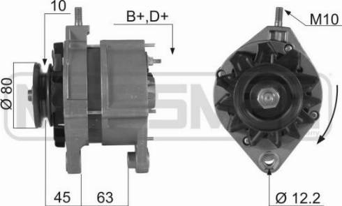 Messmer 210257R - Alternateur cwaw.fr