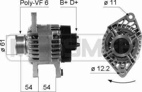 Messmer 210263A - Alternateur cwaw.fr