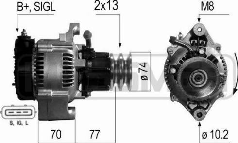 Messmer 210267A - Alternateur cwaw.fr