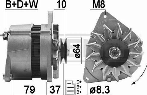 Messmer 210204A - Alternateur cwaw.fr