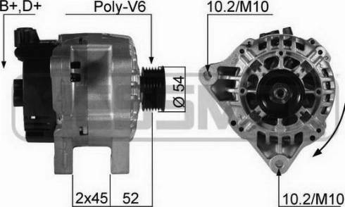 Messmer 210205A - Alternateur cwaw.fr