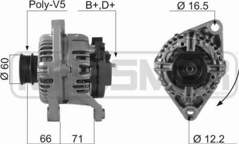 Messmer 210201A - Alternateur cwaw.fr