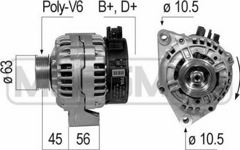 Messmer 210216A - Alternateur cwaw.fr