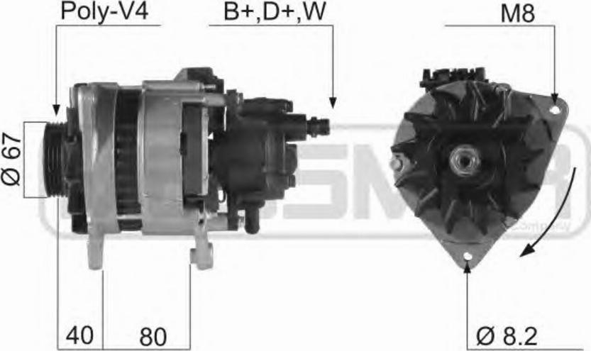 Messmer 210210 - Alternateur cwaw.fr