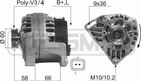 Messmer 210286A - Alternateur cwaw.fr