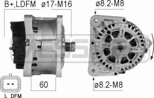 Messmer 210280A - Alternateur cwaw.fr