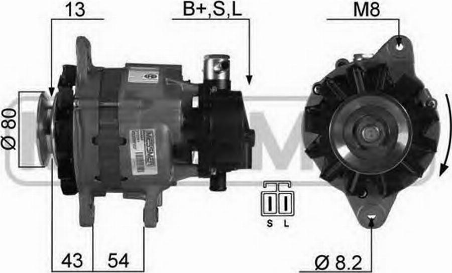 Messmer 210281 - Alternateur cwaw.fr