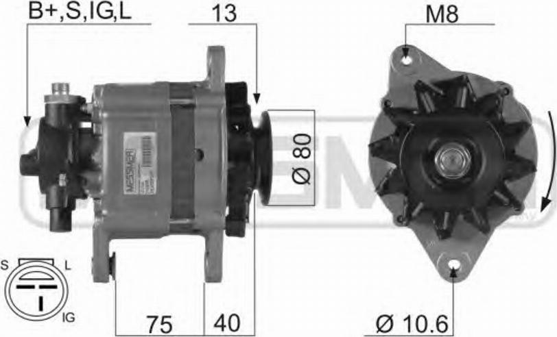 Messmer 210288 - Alternateur cwaw.fr