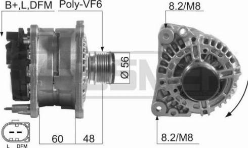 Messmer 210231A - Alternateur cwaw.fr