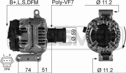 Messmer 210278A - Alternateur cwaw.fr