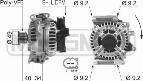 Messmer 210273A - Alternateur cwaw.fr