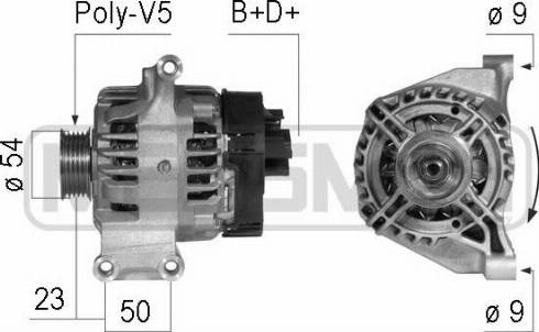 Messmer 210744A - Alternateur cwaw.fr