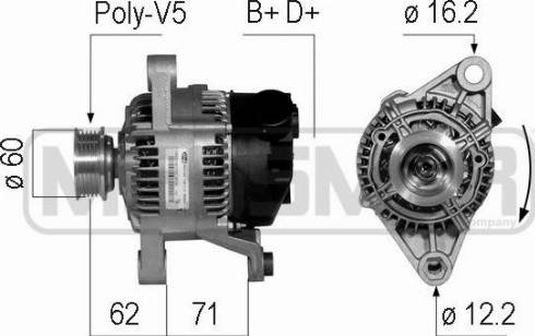 Messmer 210741A - Alternateur cwaw.fr