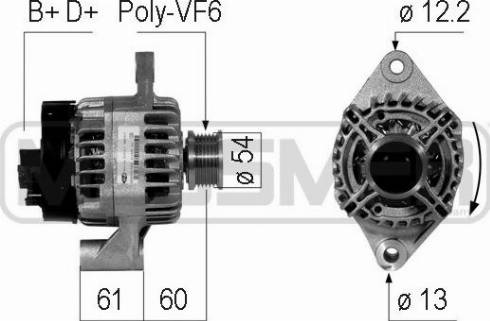 Messmer 210747A - Alternateur cwaw.fr