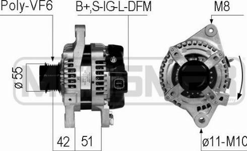 Messmer 210766A - Alternateur cwaw.fr