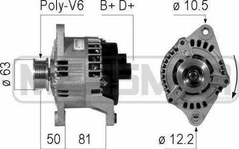 Messmer 210760A - Alternateur cwaw.fr