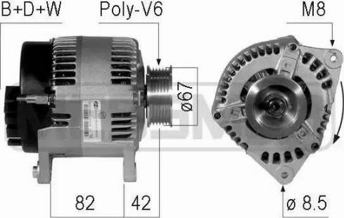 Messmer 210761 - Alternateur cwaw.fr