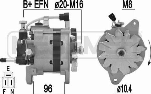 Messmer 210768A - Alternateur cwaw.fr