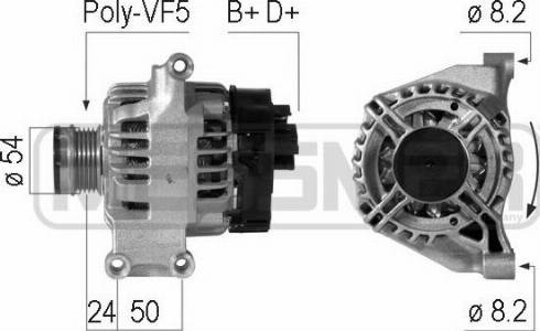 Messmer 210739A - Alternateur cwaw.fr