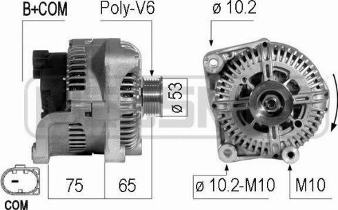 Messmer 210735A - Alternateur cwaw.fr