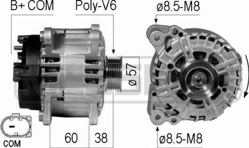 Messmer 210737A - Alternateur cwaw.fr