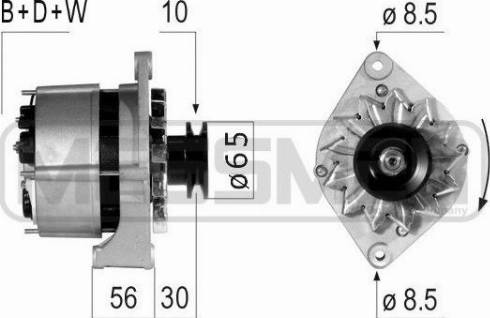 Messmer 210722A - Alternateur cwaw.fr