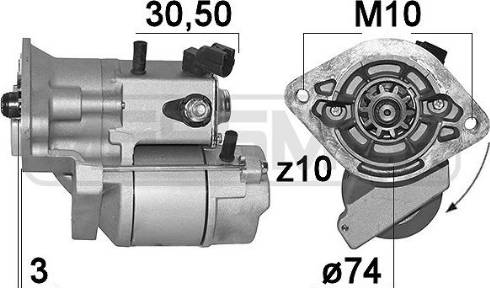 Messmer 220994A - Démarreur cwaw.fr