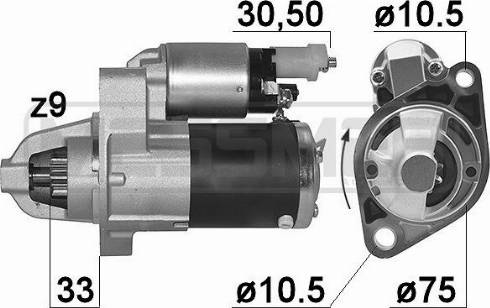 Messmer 220990A - Démarreur cwaw.fr