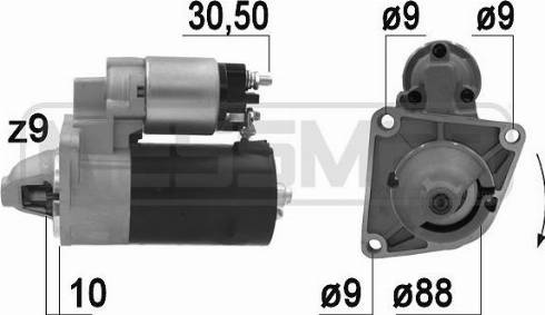 Messmer 220944A - Démarreur cwaw.fr