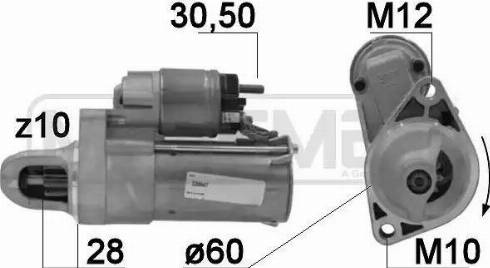 Messmer 220947 - Démarreur cwaw.fr