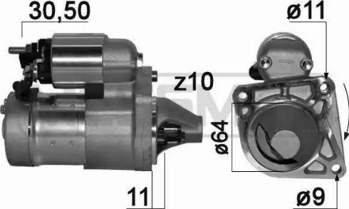 Messmer 220904 - Démarreur cwaw.fr