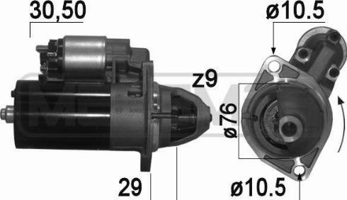 Messmer 220908A - Démarreur cwaw.fr