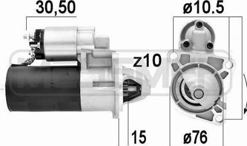 Messmer 220919A - Démarreur cwaw.fr