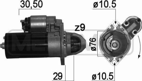 Messmer 220913A - Démarreur cwaw.fr