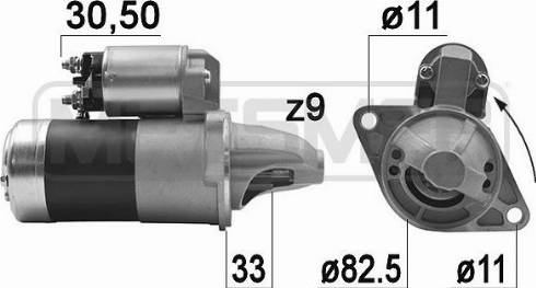 Messmer 220929A - Démarreur cwaw.fr