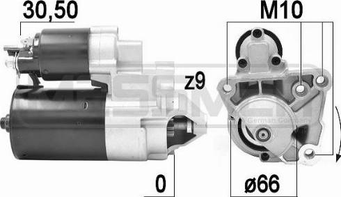 Messmer 220923A - Démarreur cwaw.fr