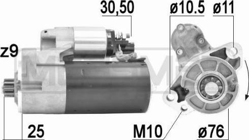 Messmer 220922A - Démarreur cwaw.fr