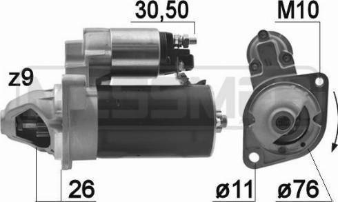 Messmer 220972A - Démarreur cwaw.fr