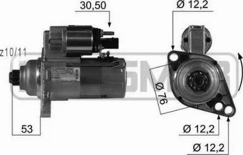 Messmer 220449 - Démarreur cwaw.fr