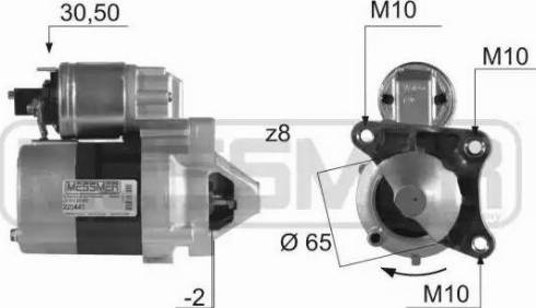 Messmer 220441 - Démarreur cwaw.fr