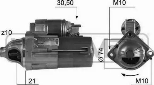 Messmer 220443 - Démarreur cwaw.fr