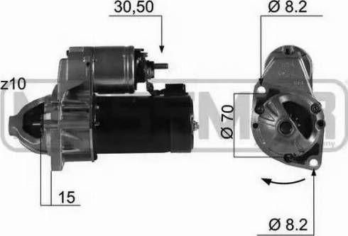 Messmer 220442 - Démarreur cwaw.fr