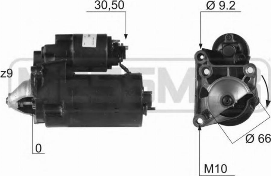 Messmer 220456 - Démarreur cwaw.fr