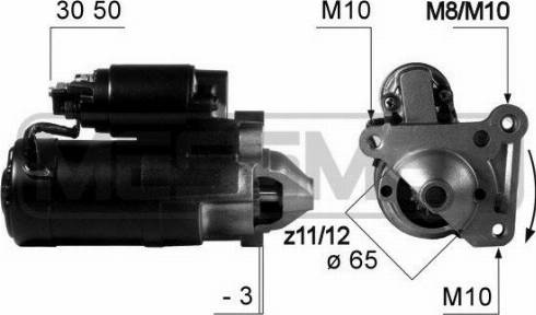 Messmer 220458A - Démarreur cwaw.fr