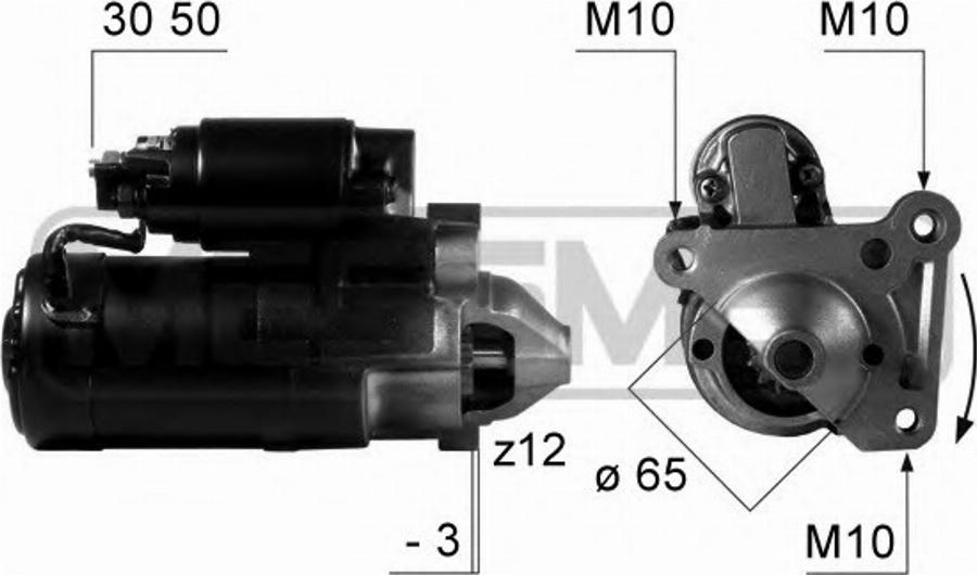 Messmer 220458 - Démarreur cwaw.fr