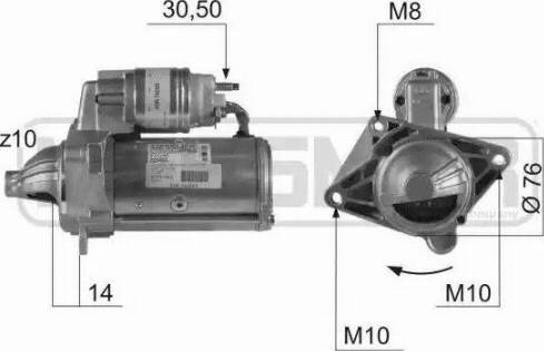 Messmer 220453 - Démarreur cwaw.fr