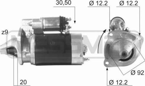 Messmer 220469A - Démarreur cwaw.fr