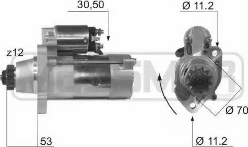 Messmer 220464 - Démarreur cwaw.fr