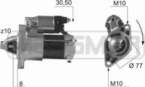 Messmer 220468 - Démarreur cwaw.fr